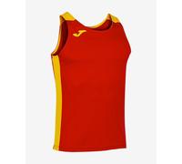 Canottiera Joma Record II spalline rosso giallo - M