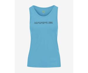 Canottiera Karpos Quick celeste blu scuro donna - S