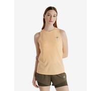 Canottiera New Balance Jacquard Slim arancione donna - S