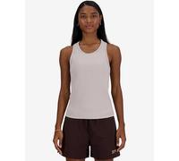 Canottiera New Balance Linear Heritage grigio luna donna - M