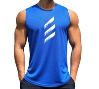 Canottiera Palestra Uomo,Canottiera da uomo semplice Estiva Canottiere Stringer Traspiranti E Confortevoli Tank Top Cotone Spalla Larga Aderente Girocollo Leggero Maglietta Smanicata Estivo Gym Smanic