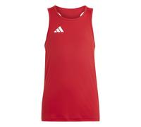 adidas Bambino Adizero Team Singlet Kids, Team Power Red 2/White, 11-12 Years