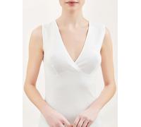 Canottiera RAGNO donna spalla larga con garbo seno lana e cotone sintonia 072454