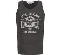 Canottiera regular fit Lonsdale Pilton Gris XL