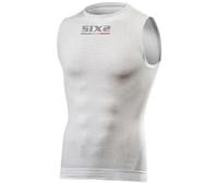 Canotta Intima Tecnica Termica 4 Stagioni Unisex Sixs SMX Bianco Carbon XL-XXL