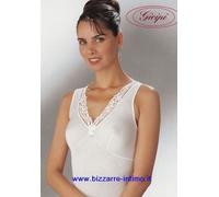 Canottiera spalla larga in filo con forma seno Gicipi 570 SL