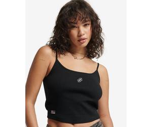 Canottiera Superdry Code Essential spalline nero donna - XS