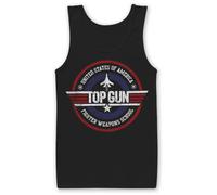 Canottiera Top Gun - Fighter Weapons School Tank Top Uomo ufficiale Hybris