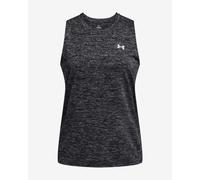 Canottiera Under Armour Tech Twist grigio scuro donna - M