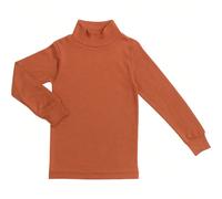 Canottiera unisex per bambini con collo medio-alto, linea Punt Nou, abbigliamento unisex per bambini e bambine dai 2 ai 16 anni, canottiera a maniche lunghe in cotone e poliestere, accessorio per cost