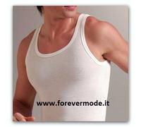 Canottiera uomo Liabel spalla larga, esterno lana interno cotone art 5110-223 SL