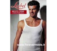 Canottiera uomo Liabel spalla stretta misto lana taglio aderente art 5141-283 SS