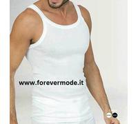 Canottiera uomo Map o FDB spalla stretta in cotone costina fine aderente - 0301