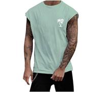 Canottiere Palestra Uomo, Magliette Uomo Senza Maniche, Bodybuilding Gym Tank Canottiera Palestra Sportive Fitness Maglie Senza Maniche Cotone Canotta Basket Uomo Canottiera Uomo Estiva
