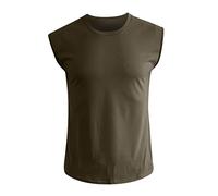 Canottiere Uomo Taglie Forti Gilet Mare Sportive Estivi Canottiere Running Palestra Contenitiva Canottiera Cotone E Lino Bodybuilding Elasticizzata Tank Top Casual Muscolo Traspirante