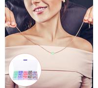 Canottiglia Per Collane Perline Distanziatrici Rotonde Perle Gioielli