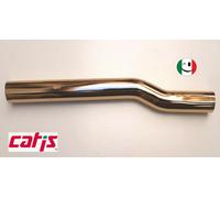 CANOTTO CANNA OTTONE ECCENTRICO Ø 30 x 300 mm. X CATIS - DORATO - BAGNO ORO 24KT