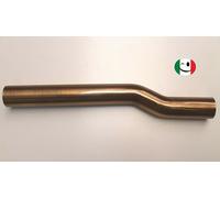 CANOTTO CANNA OTTONE ECCENTRICO Ø 32 x 300 mm. BRONZATO - BRONZO