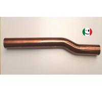 CANOTTO CANNA OTTONE ECCENTRICO Ø 32 x 300 mm. RAMATO - RAME