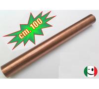 CANOTTO CANNA OTTONE LISCIO Ø 26 x 1000 mm. RAMATO - RAME