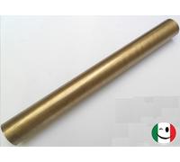 CANOTTO CANNA OTTONE LISCIO Ø 26 x 300 mm. BRONZATO - BRONZO