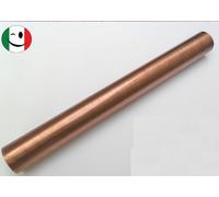 CANOTTO CANNA OTTONE LISCIO Ø 26 x 300 mm. RAMATO RAME