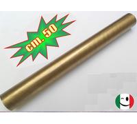 CANOTTO CANNA OTTONE LISCIO Ø 26 x 500 mm. BRONZATO - BRONZO