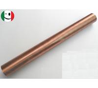 CANOTTO CANNA OTTONE LISCIO Ø 40 x 300 mm. RAMATO - RAME