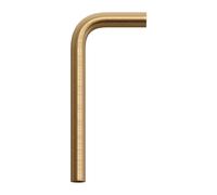 Canotto con Curva 90 ° Debor Ø 30 a 200 x 300 Bronzato