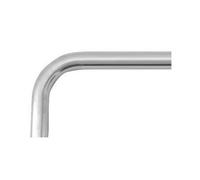 CANOTTO CURVA 90° IN OTTONE CROMO D.32-200X300 mm