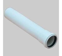 CANOTTO DI COLLEGAMENTO PUCCI SENZA ROSONE Bianco cm 29 prolungato (Conf.1)