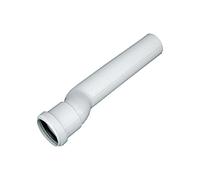 CANOTTO ECCENTRICO CON O-RING PER CASSETTA DI SCARICO PUCCI Cromo - L.24 cm