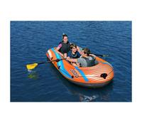 CANOTTO GONFIABILE KONDOR ELITE 3000 246X122X45CM CON REMI POMPA FIUME LAGO 6114