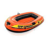 CANOTTO GONFIABILE MARE per 1/2 PERSONE Arancione e Nero Max 80 Kg - 355NP