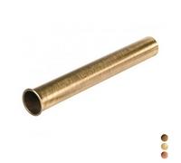Canotto in ottone con flangia 1"1/4 32x300mm dorato