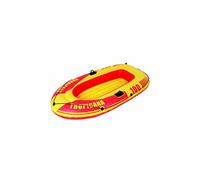 CANOTTO MARE GONFIABILE TROPICANA GIALLO E ROSSO 185CM VALVOLA BOSTON PVC ESTATE
