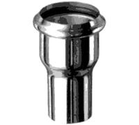 Canotto Pesante in Piombo con O-Ring 26x32 mm | Raccordo Idraulico per Scarichi Lavabo e Bidet | Tenuta Affidabile e Lunga Durata | Montaggio Facile e Universale