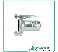 CANOTTO PORTAGOMMA FEMMINA RIDOTTO ZINCATO SFERICO GIUNTO RACCORDO