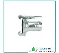 CANOTTO PORTAGOMMA FEMMINA ZINCATO RACCORDO SFERICO GIUNTO