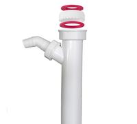 Canotto Sifone Scarico Sottolavello Tubo Regolabile Raccordo Universale 1 1/2" E