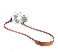 CANPIS CP005 - Tracolla per fotocamera in vera pelle, con chiusura rapida, per Nikon Canon Sony Pentax Leica Olympus Fuji