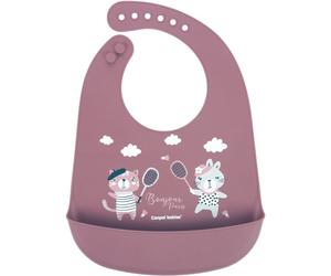 Canpol babies Bonjour Paris Bibs bavaglino Pink 1 pz