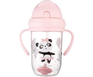 Canpol babies Exotic Animals Cup With Straw tazza con cannuccia 270 ml