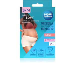 Canpol babies Maternity Briefs mutandine per gravidanza e post parto 2 in 1 taglia S/M 2 pz
