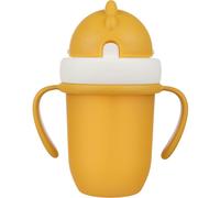 Canpol babies Matt tazza con cannuccia 9+ m Yellow 210 ml