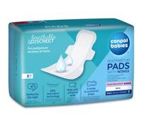 Canpol babies Postpartum Pads With Wings assorbenti per uso ostetrico per la notte 8 pz