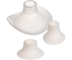 Canpol babies Replacement Silicone Parts for Breast Pumps Flanges & Inserts Set (24/21/19mm) imbuto e inserti di ricambio in silicone per tiralatte Hands-Free 3 pz