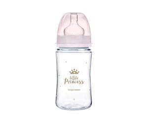 Canpol babies Royal Baby 3m+ Rosa 240 ml - Biberon