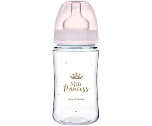 Canpol babies Royal Baby biberon 3m+ Pink 240 ml