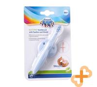Canpol Babies Silicone Spazzolino Con Teether E Protezione Blu 51/500 per Gomme